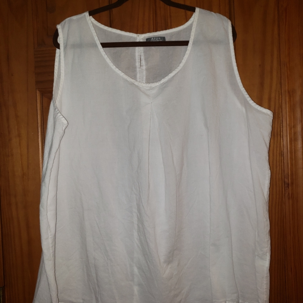 ATUN Sheer Cotton Swing Tank